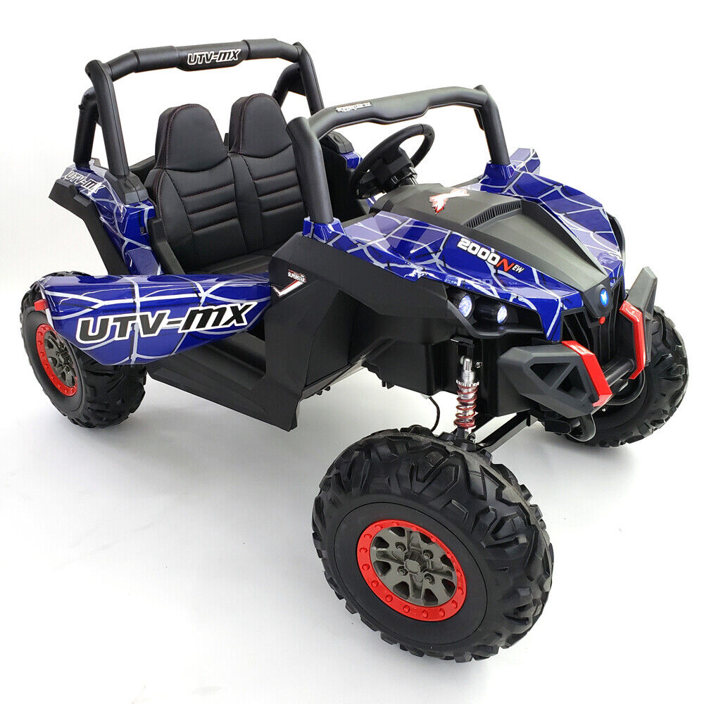 Electric Ride-On Buggy with Remote Control - 2 Seater ATV for Kids, 200W 24V Battery-Powered Car