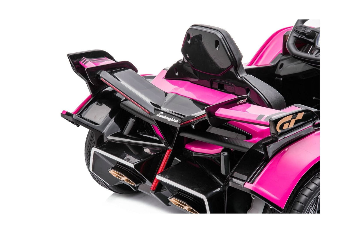 Dakott Lamborghini V12 Vision Gran Turismo Kids Ride-on Sports Car, Pin Edition
