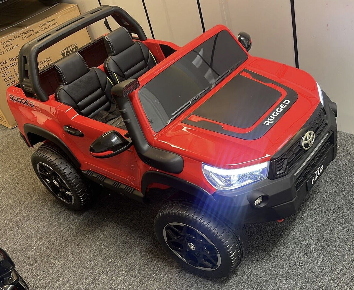 Two-Seater Electric Car for Kids, 24V Battery Powered, Parental Remote Control