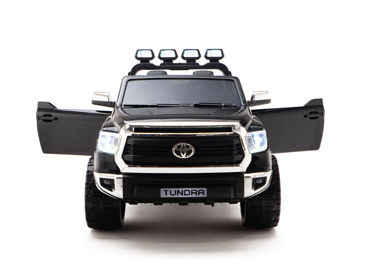 2-Seater 24V Power Toyota Tundra Ride-on Truck for Children with Rubber Tires