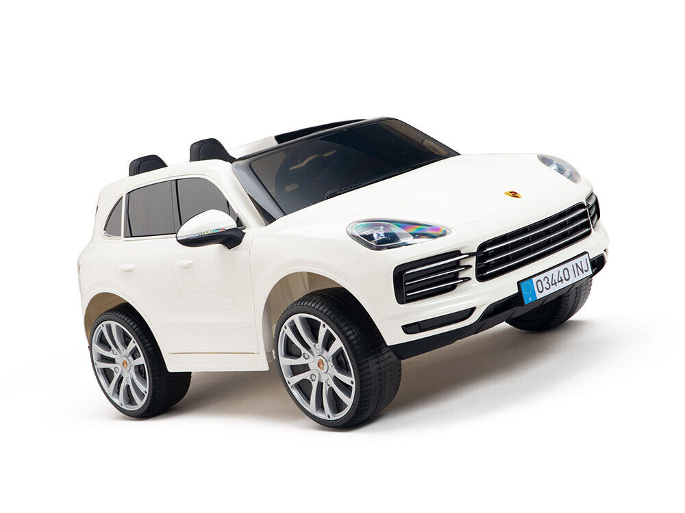 12V Electric Porsche Cayenne Children's Ride-on Car with EVA Rubber Tires
