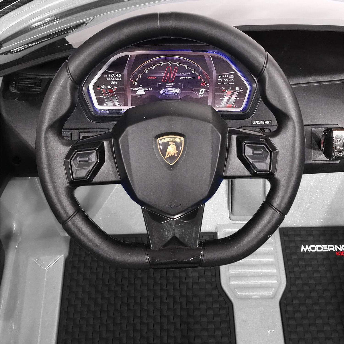 24V 2 SEATS AUTHENTIC LAMBORGHINI AVENTADOR SVJ CHILDREN'S RIDE-ON SPORTS VEHICLE, ILLUMINATION + REMOTE CONTROL