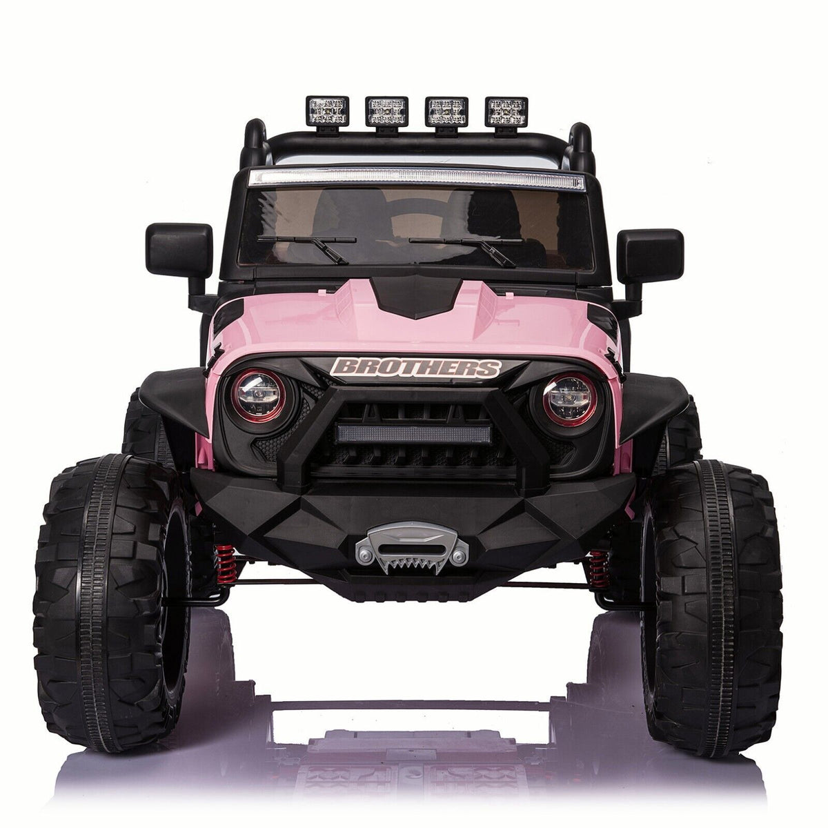 24V Battery-Powered Kids Ride On Truck with Trailer and RC Control - 3 Speeds, Camo Design