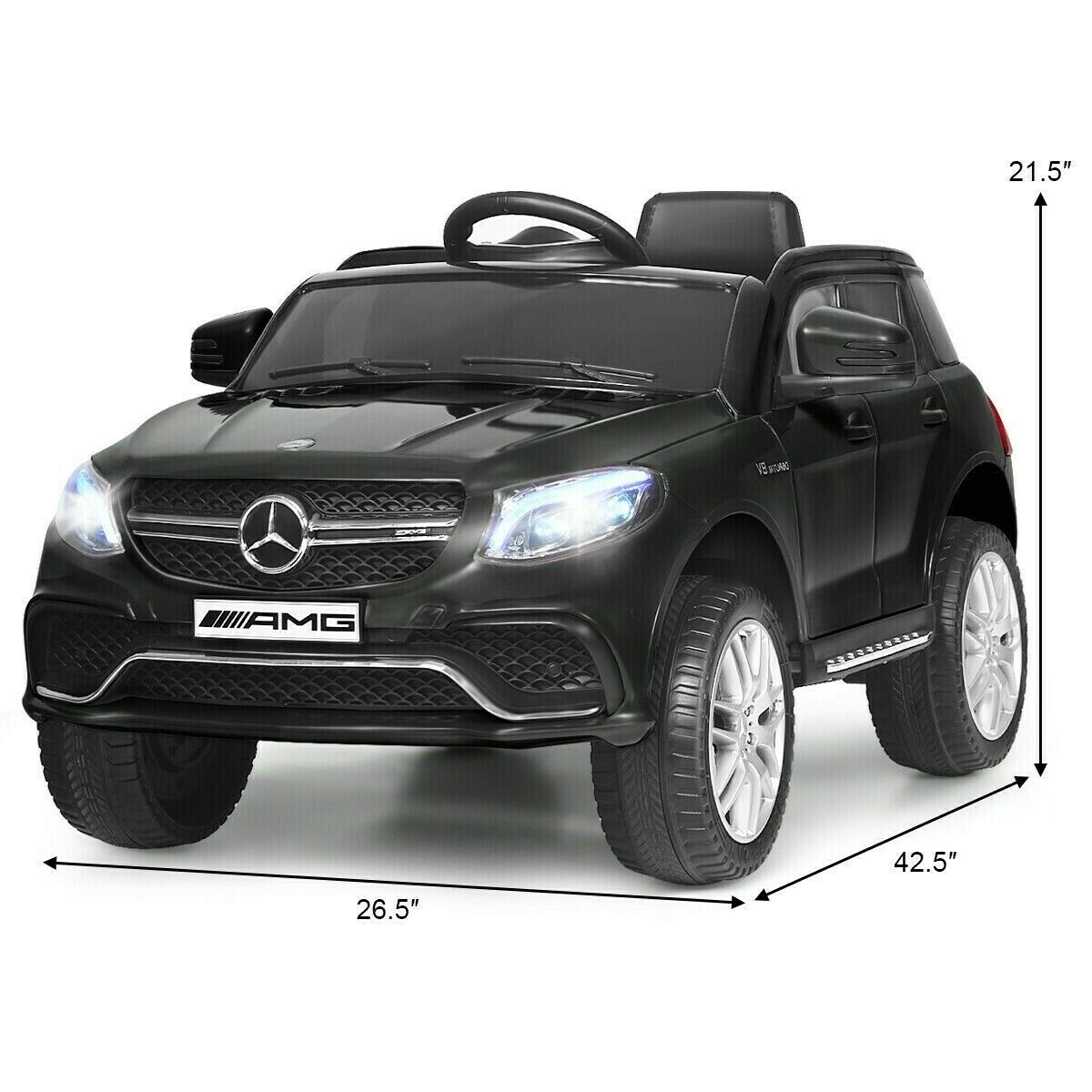 Licensed Kids Ride On Car - 12V Mercedes Benz GLE Style