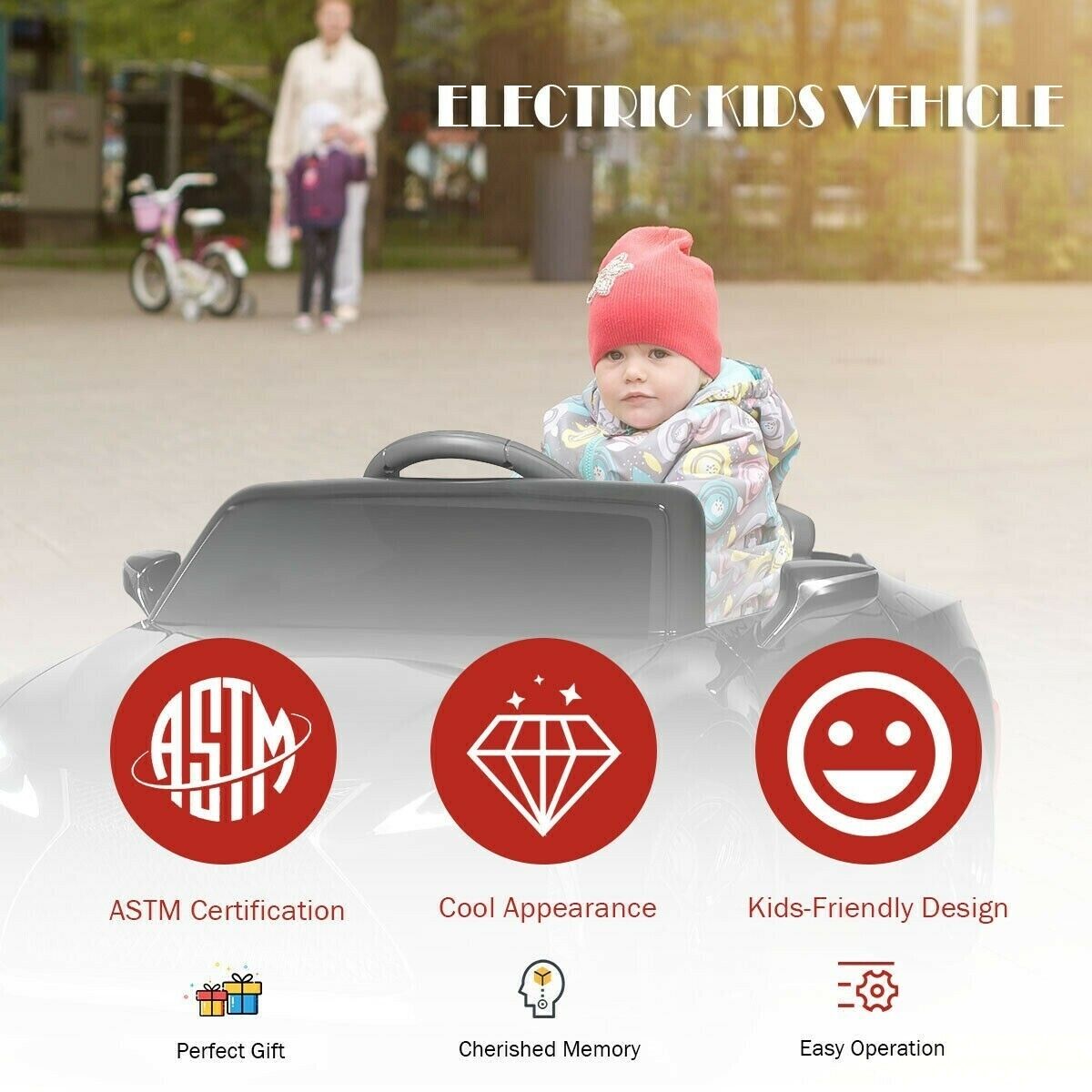 12V Children's Ride-On Lexus LC500 Licensed Remote Control Electric Car