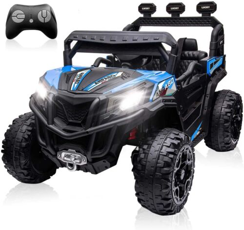 12V 35W Engine Children Boys Ride On UTV Vehicle, Wireless Control, Spring Suspension