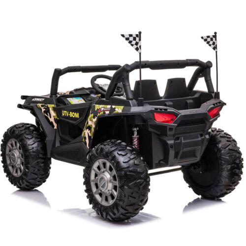 Electric Ride-On Car for Kids - 2 Seater UTV Style - 400W 24V Motor - Remote Control