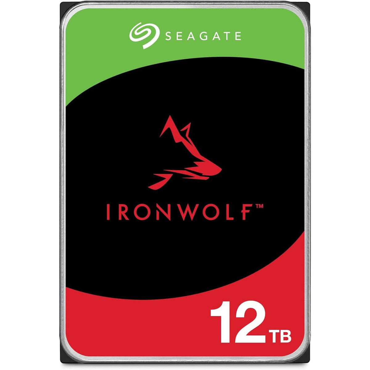 Seagate IronWolf 12TB NAS Internal Hard Drive HDD – 3.5 Inch SATA ST12000VN0008 (Refurbished)