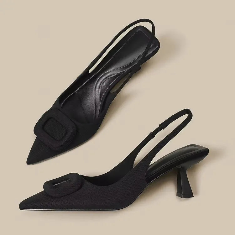 Slingback Pointed Toe Pumps