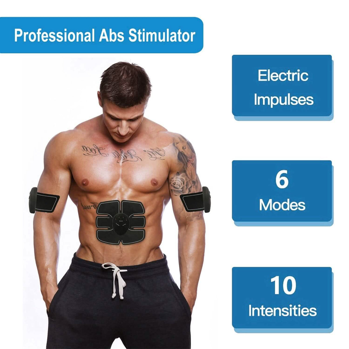 Smart Abs Stimulator Muscle Toning Belt Trainer