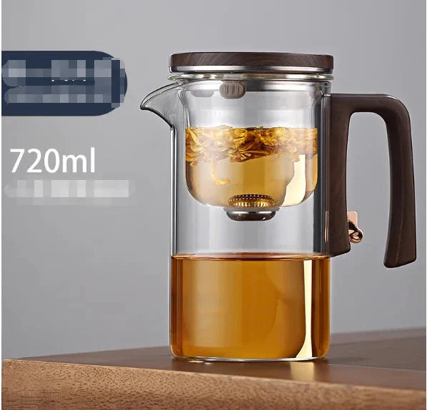 Teapot All-glass Heat-resistant Filter