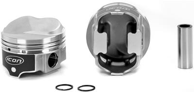 ICON FHR Piston - Chevy 396, 402, Rod 6.135, OC Solid Dome -41cc 1V - IC10009040 Vinyasa Automotive