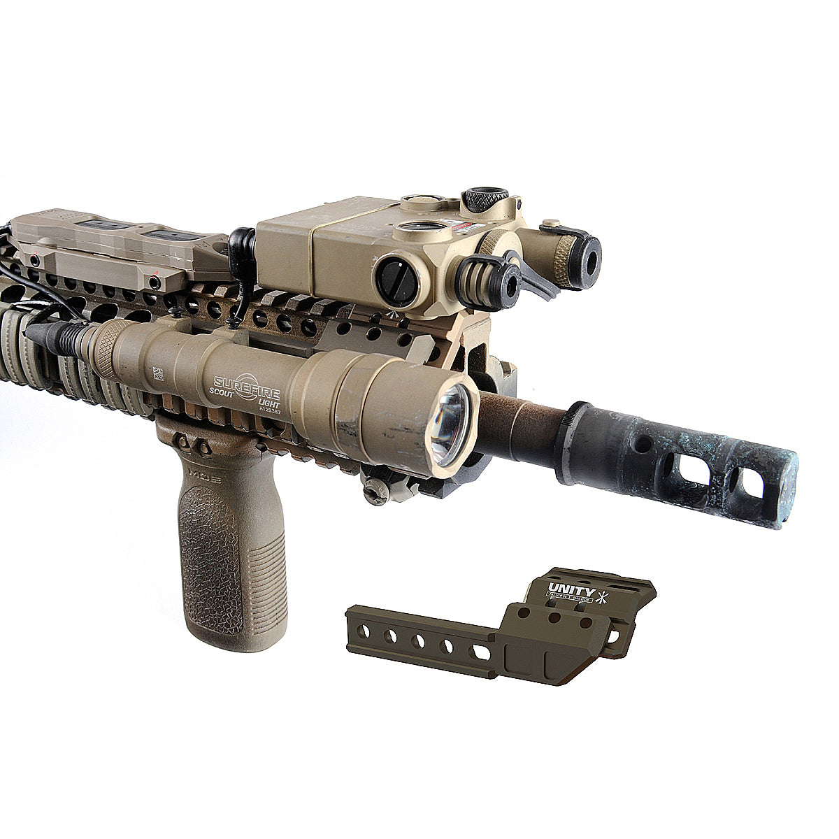 Unity Tactical FUSION Light Wing Adapter - Light Mount