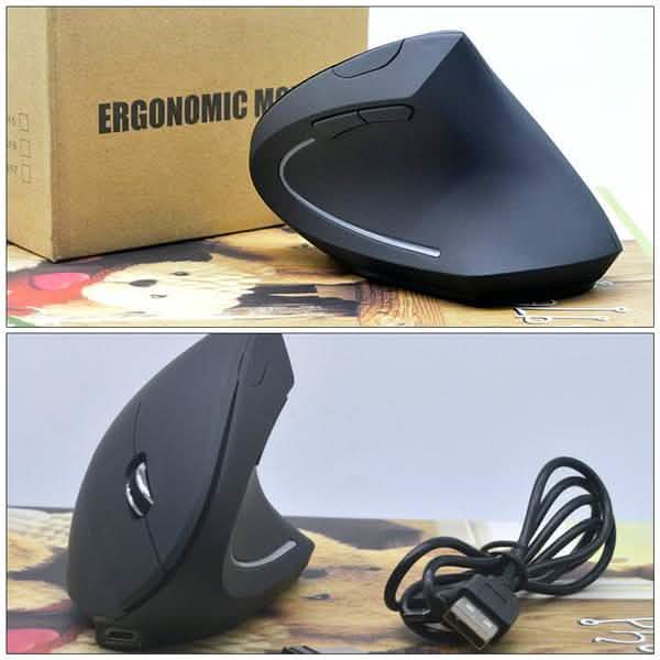 Wireless Vertical Gaming Mice